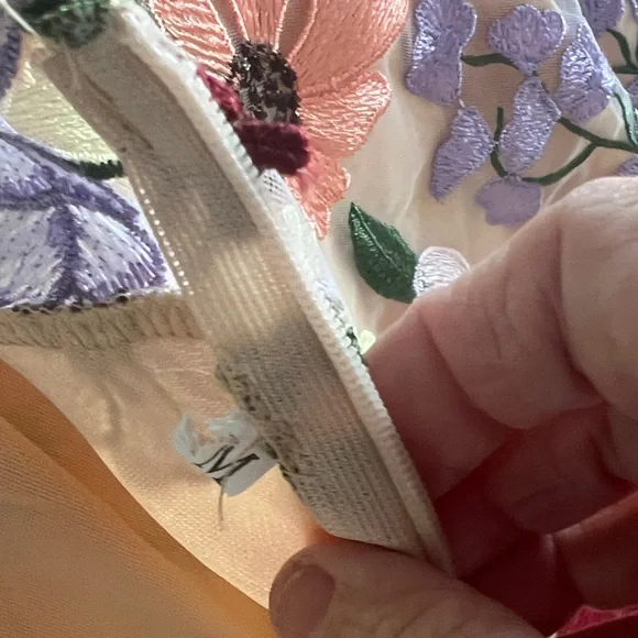 Floral Embroidered Long Sleeve Dress - Picture 6 of 10